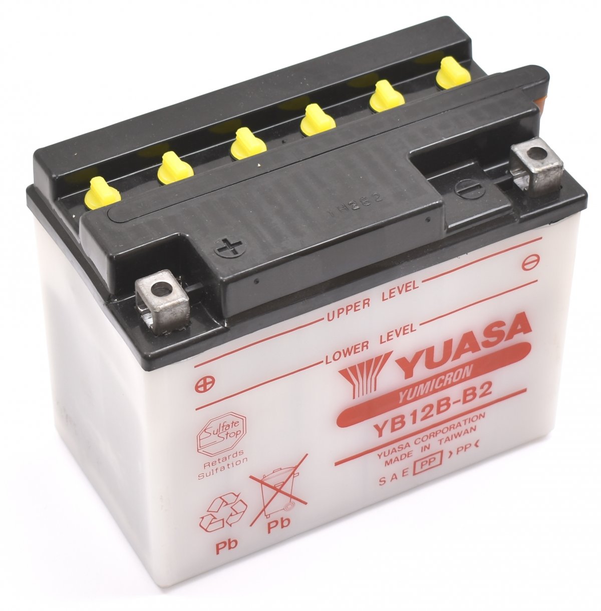 BATTERI 12V-12AH, YB12B-B2, YUASA YUMICRON - BATTERIER - Outlet-Parts.com